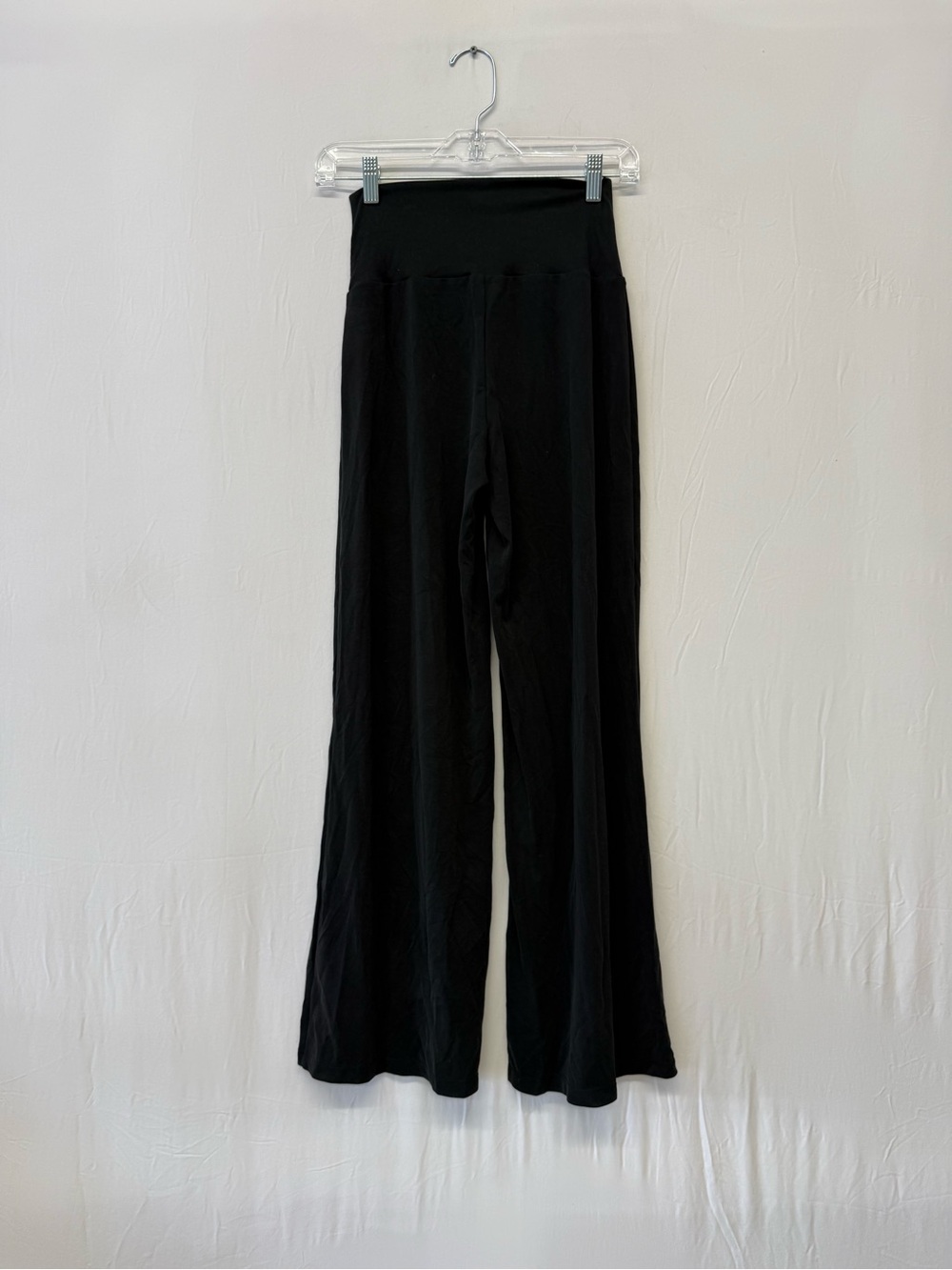 SPIRITUAL GANGSTER Women's Zen Rib Journey Wide Leg Pant Size S in Black - Picture 5 of 8